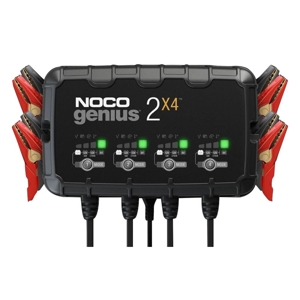 NOCO 6V/12V 4 LÜ 2 AMPER AKÜ ŞARJ CİHAZI GENIUS2X4