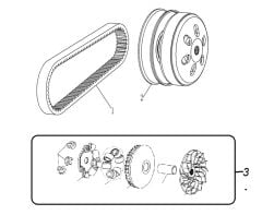 YUKİ CRYPTO 125 DEBRİYAJ BALATASI SET