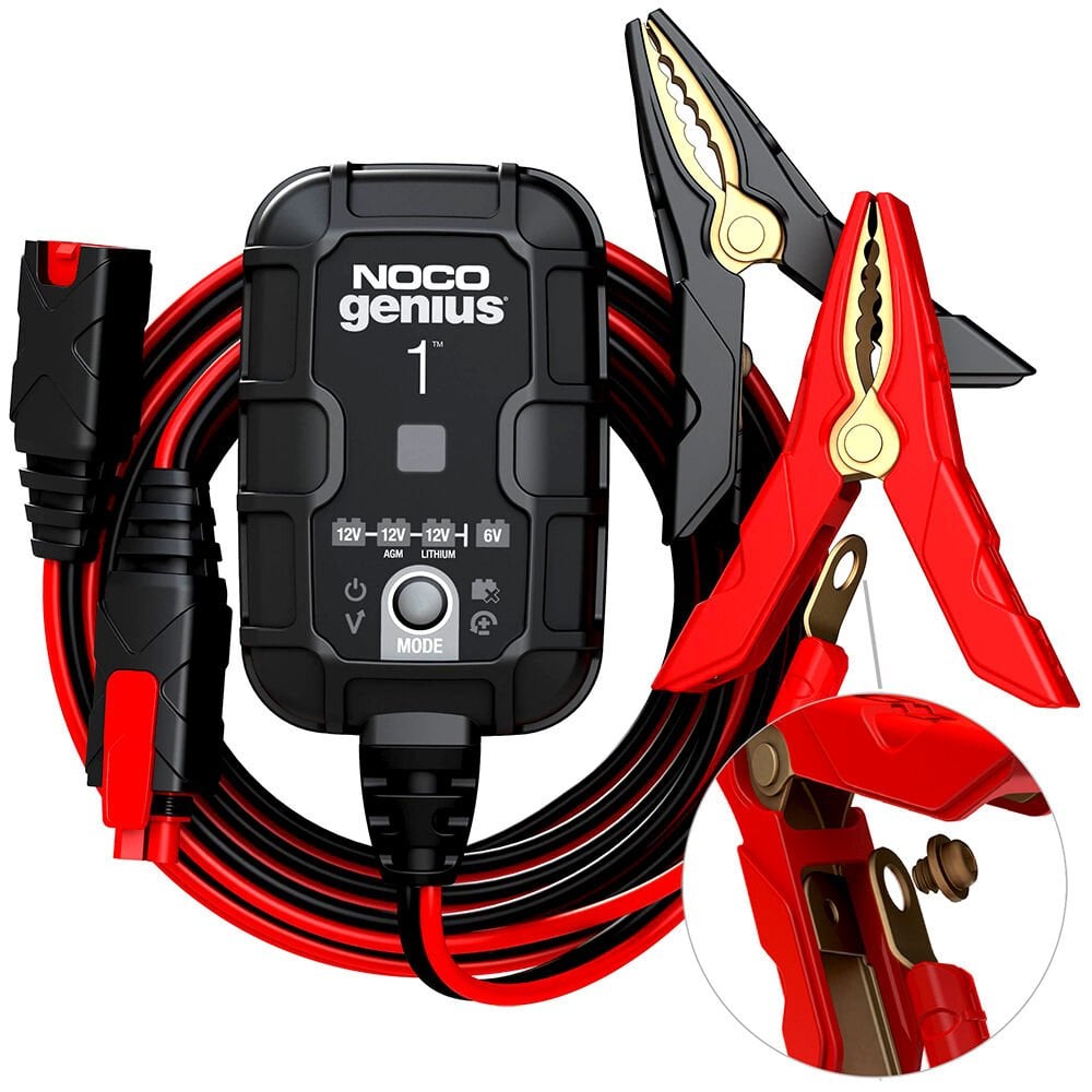 NOCO 6V/12V TEKLİ 1 AMPER AKÜ ŞARJ CİHAZI GENIUS1