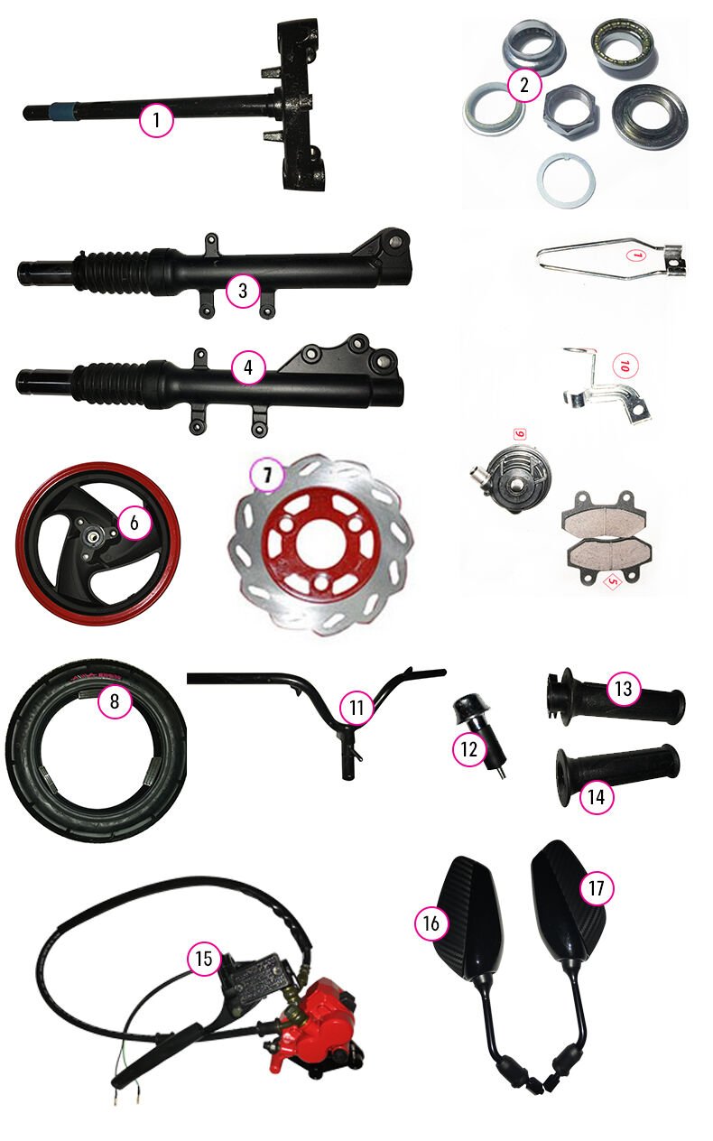 YUKİ CASPER EFI AYNA SET