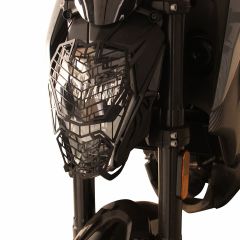 GP Kompozit CF Moto 250 NK 2023-2024 Uyumlu Far Koruma Siyah