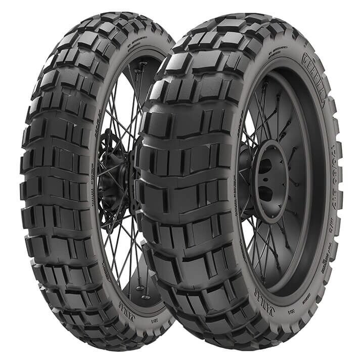 SUZUKI ANLAS V STROM 800 DE ÖN 90/90-21 ARKA 150/70B17 TAKIM LASTİK CAPRA-X