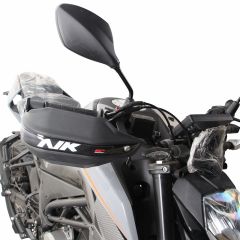 GP Kompozit CF Moto 250 NK 2023-2024 Uyumlu Plastik Elcik Koruma Siyah