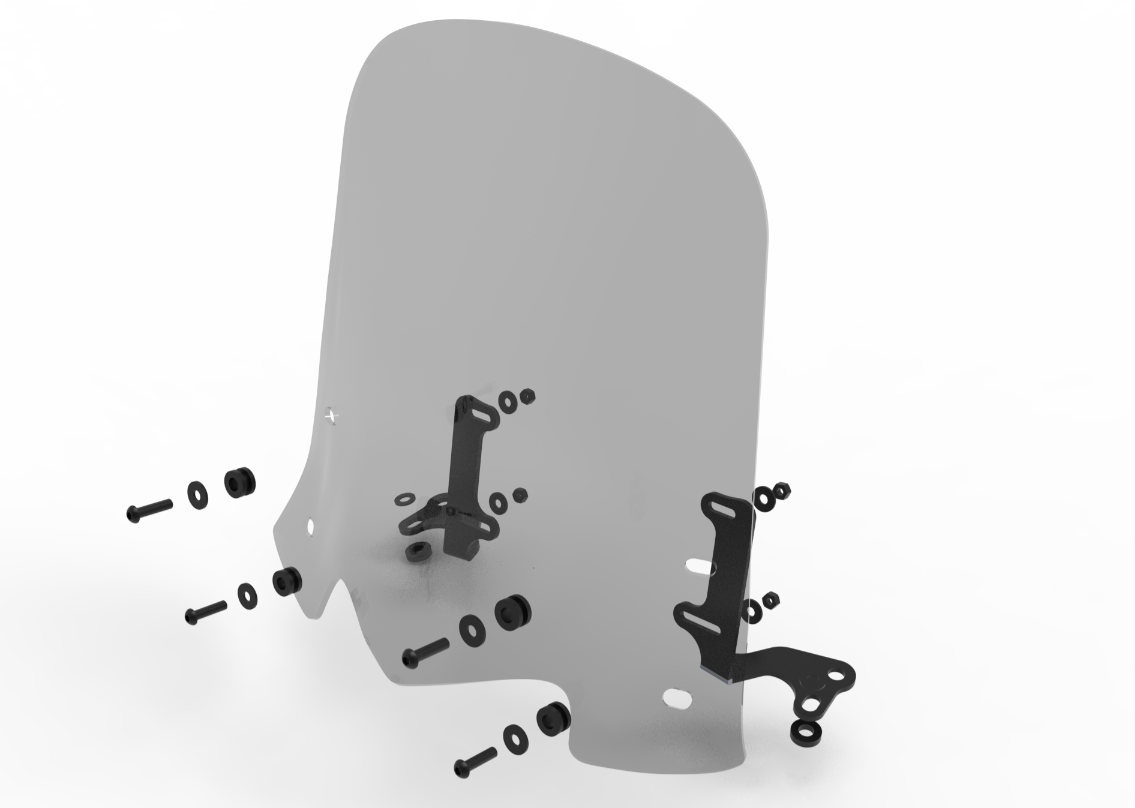 TVS Jüpiter 125 Füme Tur Camı