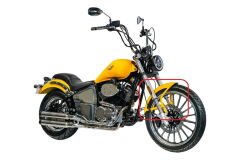 REGAL RAPTOR Daytona 250 V Ön Çamurluk Sarı