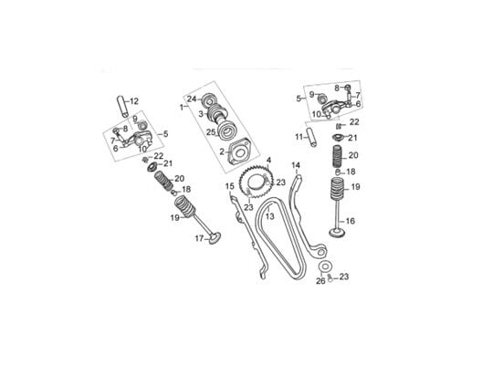YUKİ GP-2 TARO 125 R EMME SİBOBU