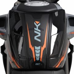 GP Kompozit CF Moto 250 NK 2023-2024 Uyumlu Tank Pad Seti Turuncu