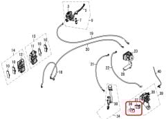 REGAL RAPTOR DY 250 Arka Fren Balatası