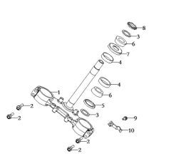 VOGE RALLY 300 ÖN ÇATAL BİLYA YATAĞI