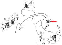 REGAL RAPTOR DY 250 Kombine Fren Dagıtıcısı