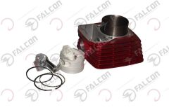 SİLİNDİR PİSTON KOMPLE Q62 15 PERNO BORDO-VİPER 150 Falcon