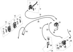 REGAL RAPTOR DY 250 Fren Hidrolik Hortumu Numara 18