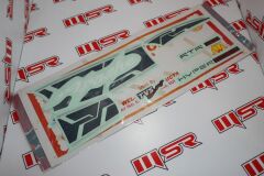 TVS APACHE 180 HYP STICKER GRİ