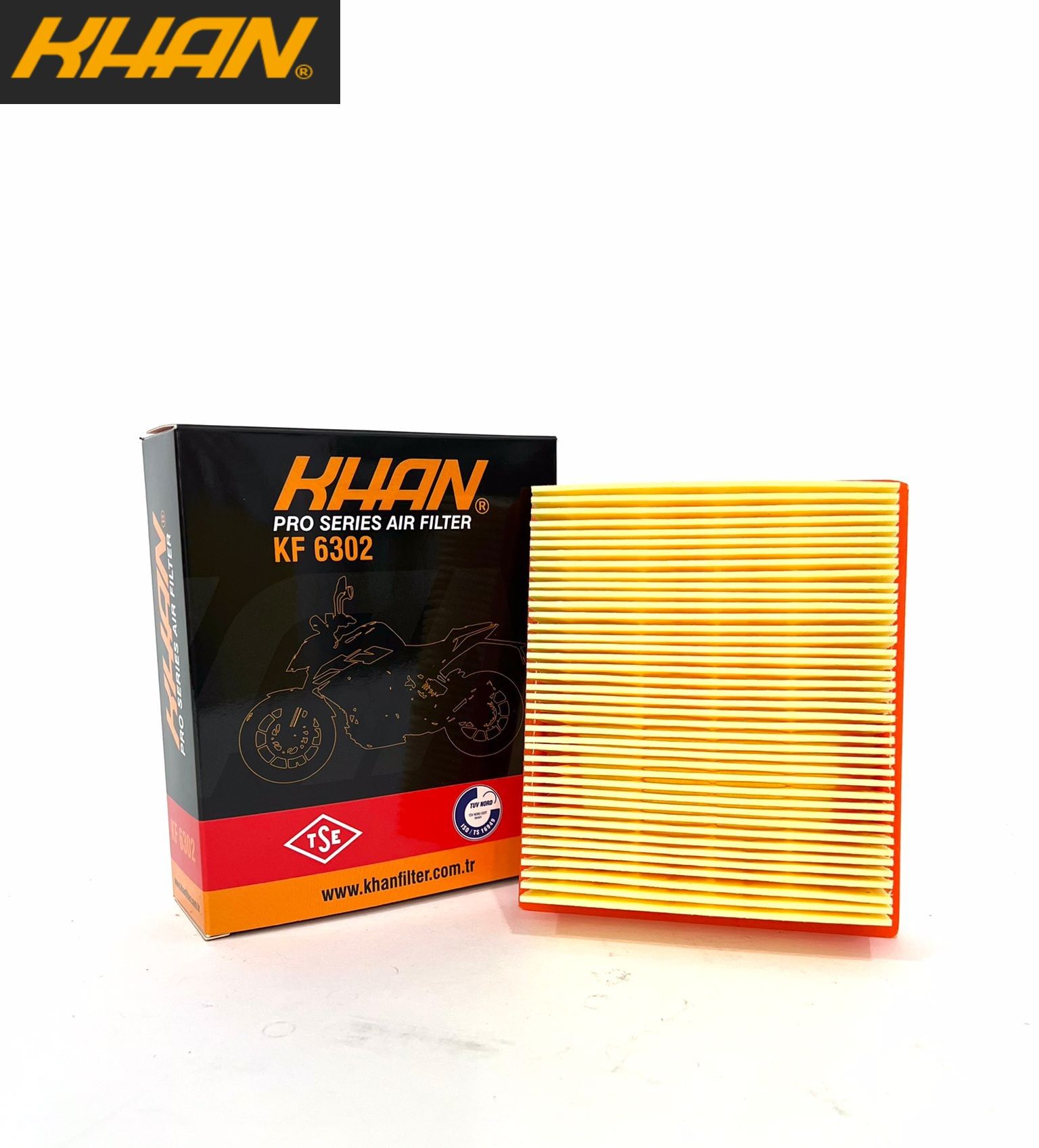 KHAN HAVA FİLTRESİ KHAN-6302 BAJAJ PULSAR NS 150