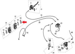 REGAL RAPTOR DY 250 Ön Fren Balatası