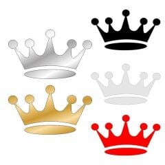 KRAL TACI STİCKER 10'LU