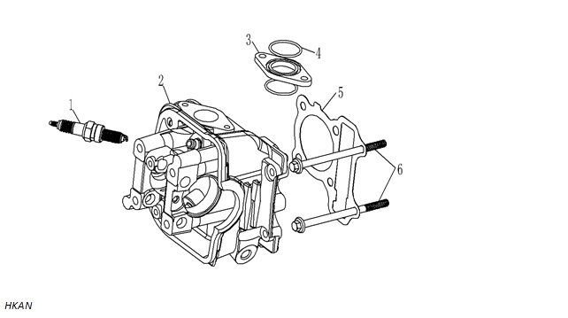 YUKİ HAMMER 125 FİBER CONTA