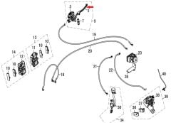 REGAL RAPTOR DY 250 Ön Fren Maneti