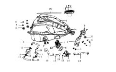 VOGE 525DSX YAKIT TANKI