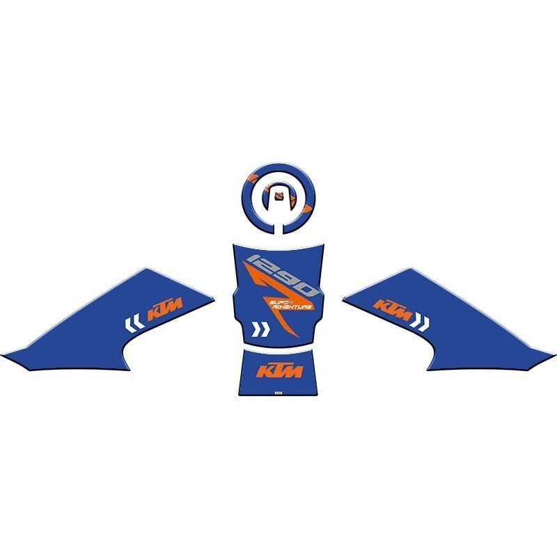 KTM 1290 SUPER ADVENTURE 2021 - 2022 UYUMLU TANK PAD SET 003