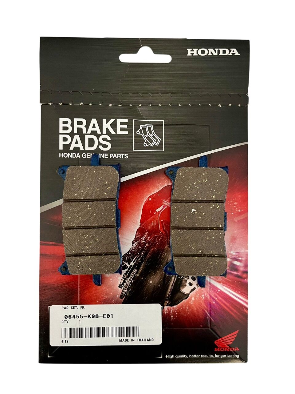 Honda CB 125 R HONDA ORİJİNAL YARI METALİK FREN BALATASI