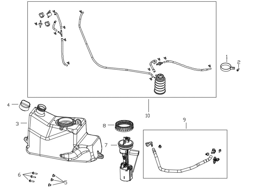 VOGE SR3 250 BENZİN POMPASI KAPAĞI