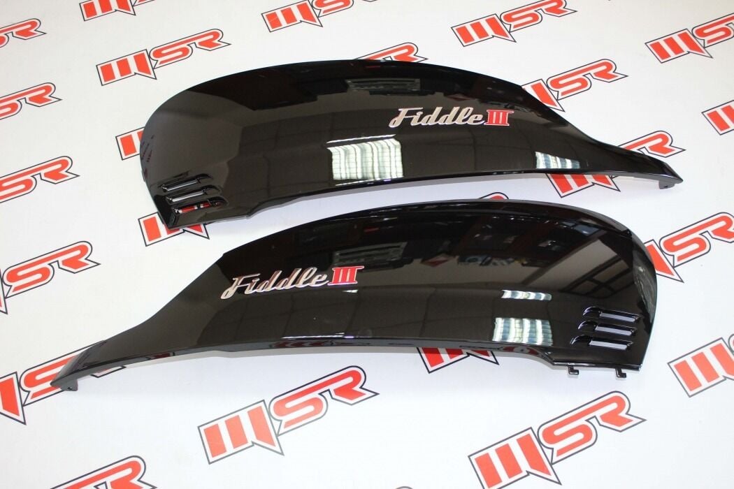 SYM FIDDLE 125 III SAĞ-SOL YAN KAPAK SİYAH