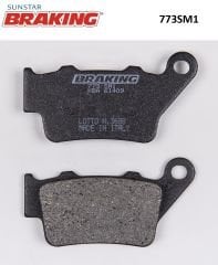 YARI METALİK ARKA FREN BALATASI 773SM1 BRAKING BAJAJ PULSAR NS 200