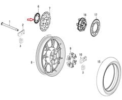REGAL RAPTOR DY 250 Arka Jant Abs Okuyucu Sacı