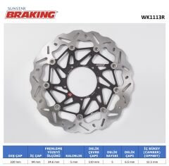 Honda VFR 1200 HONDA VFR 1200 F DALGALI ÖN PERFORMANS FREN DİSKİ (SAĞ)