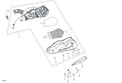 VOGE SR3 250 HAVA FİLTRESİ BÖLMESİ