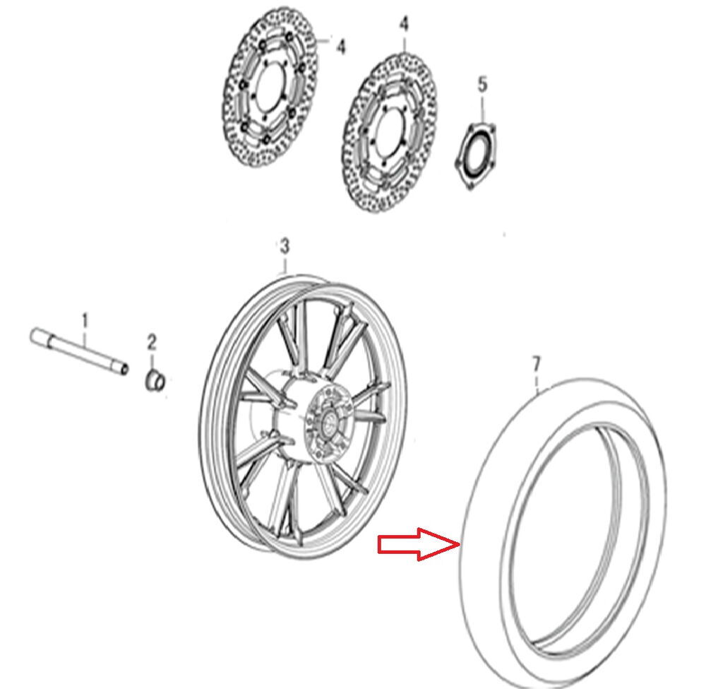 REGAL RAPTOR DY 250 Ön Lastik