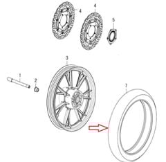 REGAL RAPTOR DY 250 Ön Lastik