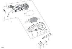 VOGE SR3 250 HAVA FİLTRESİ ELEMANI