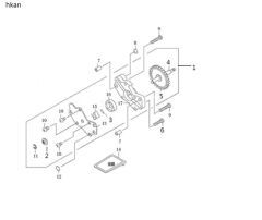 VOGE RALLY 300 YAĞ POMPASI