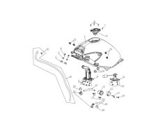 VOGE 525R BENZİN SWITCH