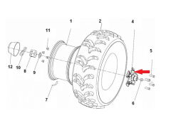 REGAL RAPTOR Promax 500 Arka Jant Filanşı