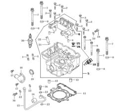 VOGE RALLY 300 SİLİNDİR ÜST CONTA