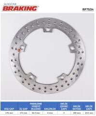 Honda VFR 1200 DCT HONDA VFR 1200 F / X CROSSTOURER YUVARLAK ARKA FREN DİSKİ