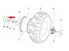 REGAL RAPTOR Promax 500 Arka Jant Kapağı