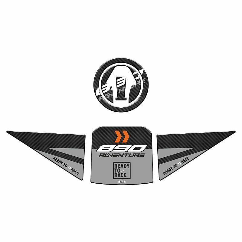 KTM 890 ADVENTURE 2020 - 2022 UYUMLU TANK PAD SET 001