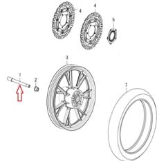 REGAL RAPTOR DY 250 Ön Teker Mili
