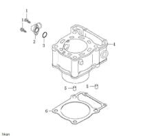 VOGE RALLY 300 SİLİNDİR ALT CONTA