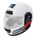 KASK ÇENELİ (ABS KALİTE)  BEYAZ