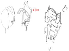 REGAL RAPTOR DY 250 Far Montaj Braketi