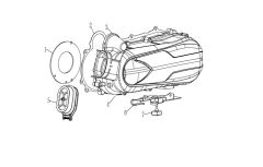 YUKİ HAMMER 125 DEBRİYAJ KAPAK CONTASI