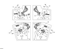 VOGE 525R SÜRÜCÜ BASAMAK SAĞ SET