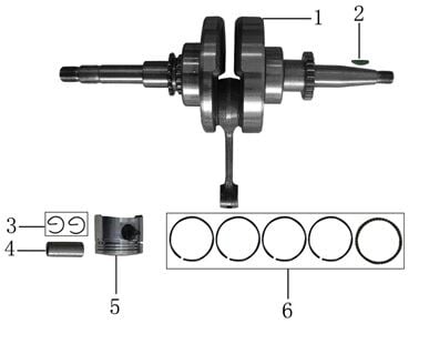 YUKİ CASPER PİSTON SEKMAN TAKIMI