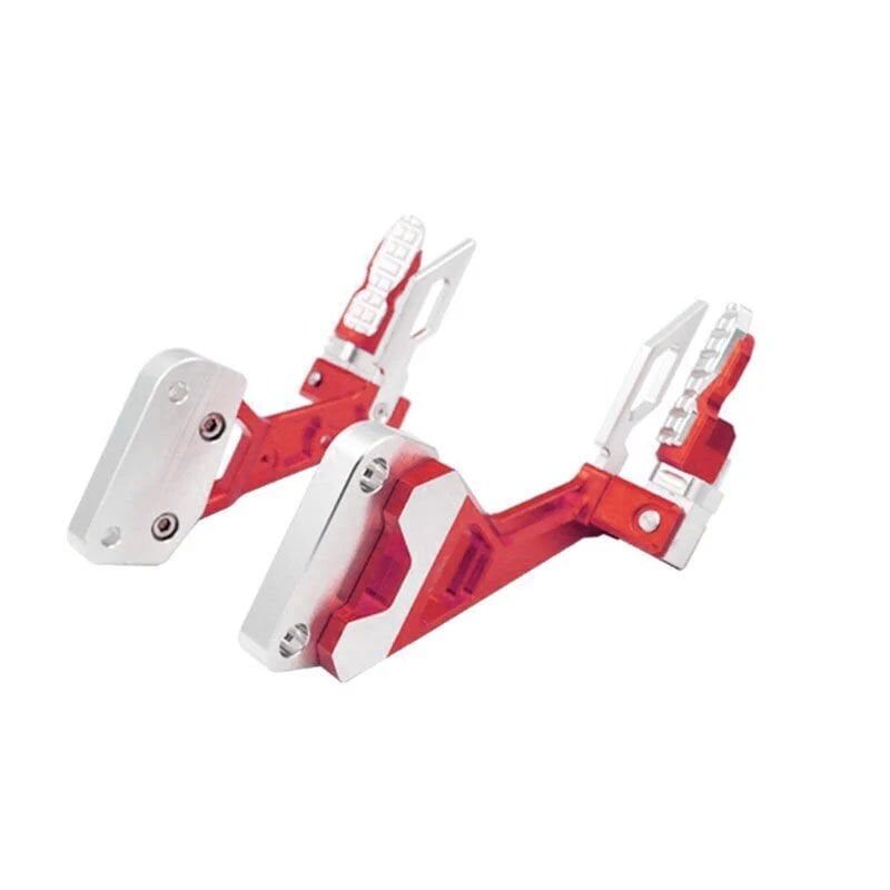 KTM RC 125 UYUMLU AYAK BASAMAK SETİ KIRMIZI