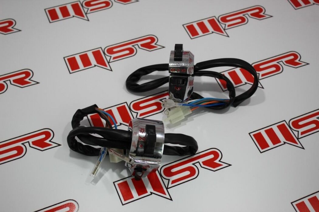 CG 125 NİKEL KUMANDA DÜĞME SETİ